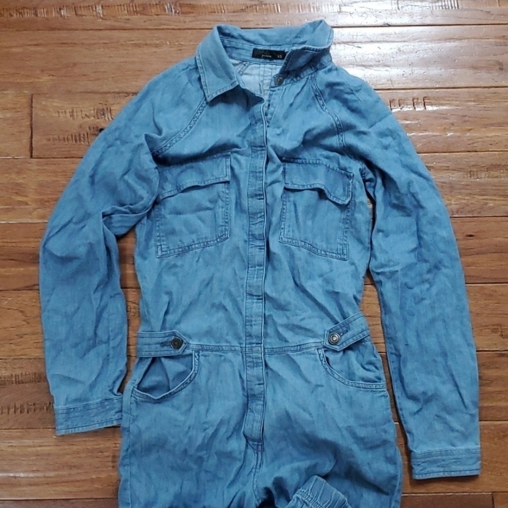 Prana Penderbrook chambray jumpsuit
